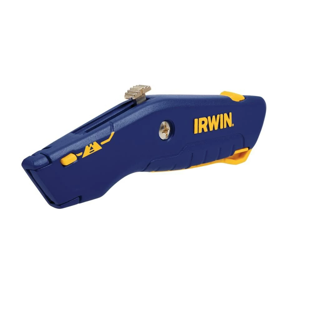 IRWIN Utility Knives 3/4-in 1-Blade Retractable Utility Knife with On Tool Blade Storage 4 IRWIN Utility Knives 3/4-in 1-Blade Retractable Utility Knife with On Tool Blade Storage - Image 2