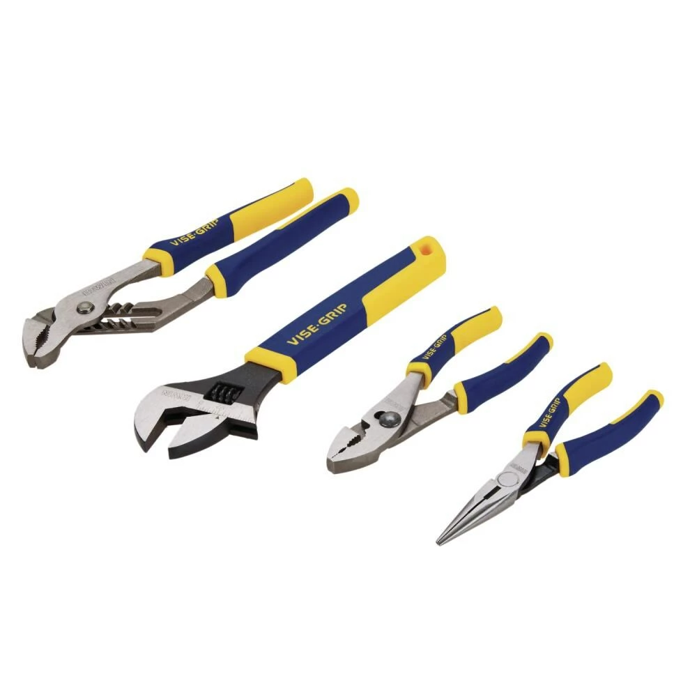 IRWIN Plier Sets VISE-GRIP ProPliers 4-Pack Assorted Plier Set 4 IRWIN Plier Sets VISE-GRIP ProPliers 4-Pack Assorted Plier Set - Image 2