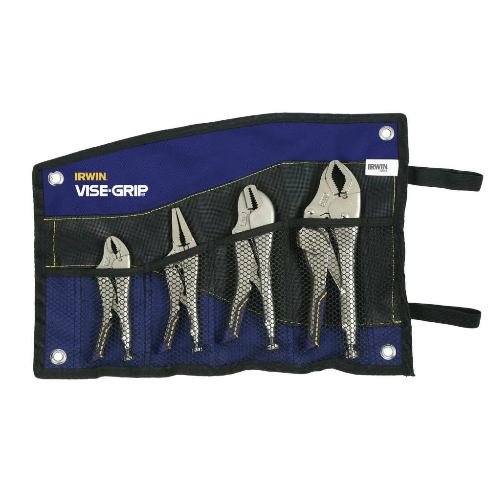 IRWIN Plier Sets VISE-GRIP Fast Release 4-Pack Locking Plier Set 3 IRWIN Plier Sets VISE-GRIP Fast Release 4-Pack Locking Plier Set