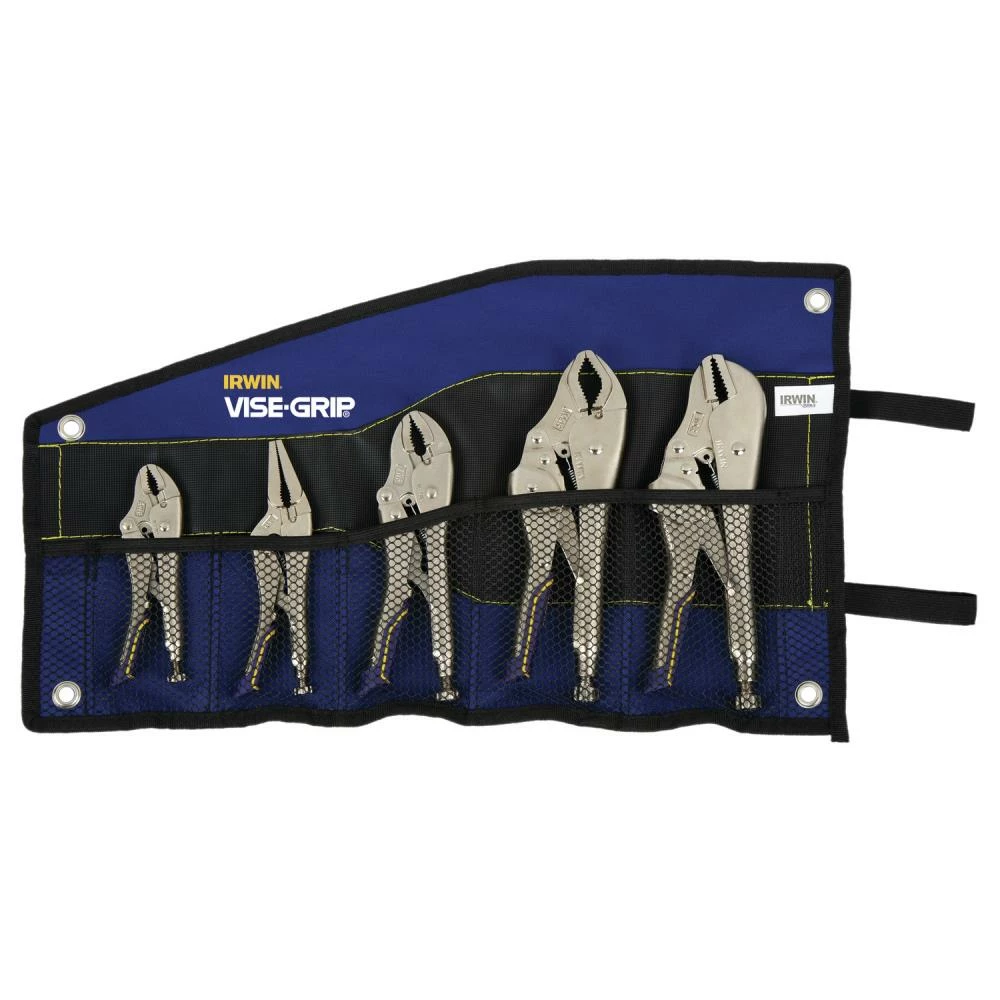 IRWIN Plier Sets VISE-GRIP Fast Release 5-Pack Locking Plier Set 3 IRWIN Plier Sets VISE-GRIP Fast Release 5-Pack Locking Plier Set