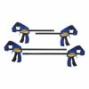 IRWIN Clamps QUICK-GRIP 4-Pack Assorted Mini One Handed Bar Clamp -Irwin Fashion Outlet 18315051