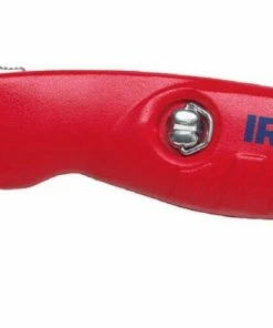 IRWIN Utility Knives 3/4-in 1-Blade Retractable Utility Knife with On Tool Blade Storage