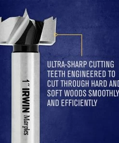 IRWIN Woodboring Drill Bits Marples 14-Piece 3/8-in Woodboring Forstner Drill Bit Set 19 IRWIN Woodboring Drill Bits Marples 14-Piece 3/8-in Woodboring Forstner Drill Bit Set -Irwin Fashion Outlet 40592091