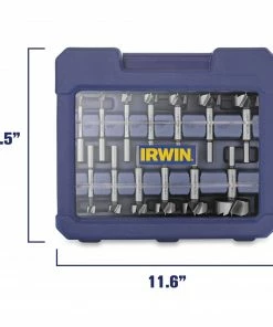 IRWIN Woodboring Drill Bits Marples 14-Piece 3/8-in Woodboring Forstner Drill Bit Set 20 IRWIN Woodboring Drill Bits Marples 14-Piece 3/8-in Woodboring Forstner Drill Bit Set -Irwin Fashion Outlet 40592092