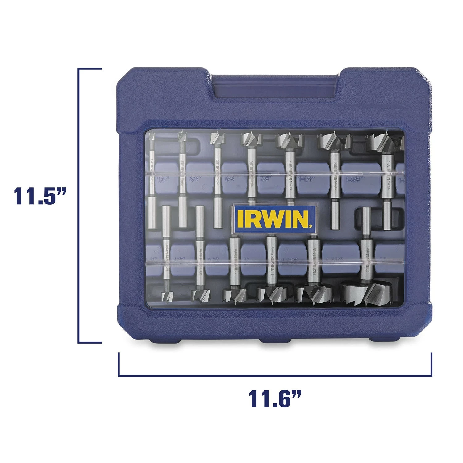 IRWIN Woodboring Drill Bits Marples 14-Piece 3/8-in Woodboring Forstner Drill Bit Set 9 IRWIN Woodboring Drill Bits Marples 14-Piece 3/8-in Woodboring Forstner Drill Bit Set - Image 7