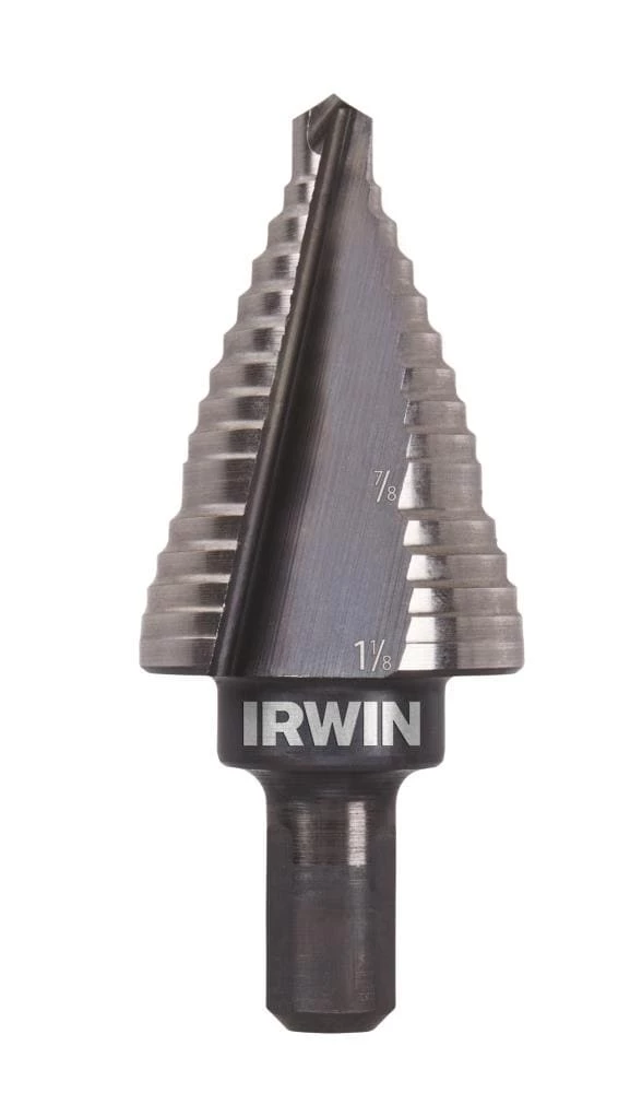 IRWIN Step Drill Bits Unibit Step #9 2X Step Bit 4 IRWIN Step Drill Bits Unibit Step #9 2X Step Bit - Image 2