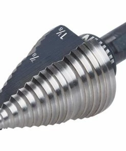 IRWIN Step Drill Bits Unibit Step #9 2X Step Bit 7 IRWIN Step Drill Bits Unibit Step #9 2X Step Bit -Irwin Fashion Outlet 42512459