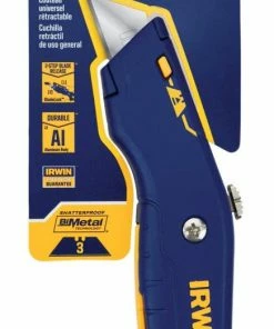 IRWIN Utility Knives 3/4-in 1-Blade Retractable Utility Knife with On Tool Blade Storage 7 IRWIN Utility Knives 3/4-in 1-Blade Retractable Utility Knife with On Tool Blade Storage -Irwin Fashion Outlet 43491779