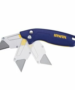 IRWIN Utility Knives Pro flip 1-Blade Folding Utility Knife with On Tool Blade Storage -Irwin Fashion Outlet 43492214