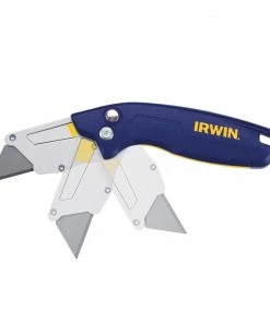 IRWIN Utility Knives Pro flip 1-Blade Folding Utility Knife with On Tool Blade Storage -Irwin Fashion Outlet 43492217
