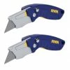 IRWIN Utility Knives ProFlip 3/4-in 2-Blade Folding Utility Knife with On Tool Blade Storage 1 IRWIN Utility Knives ProFlip 3/4-in 2-Blade Folding Utility Knife with On Tool Blade Storage -Irwin Fashion Outlet 44049886
