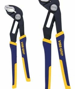 IRWIN Plier Sets Visegrip Quick Adjusting GrooveLock 2-Pack Tongue & Groove Plier Set
