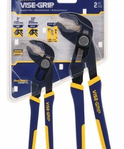 IRWIN Plier Sets Visegrip Quick Adjusting GrooveLock 2-Pack Tongue & Groove Plier Set -Irwin Fashion Outlet 45606055